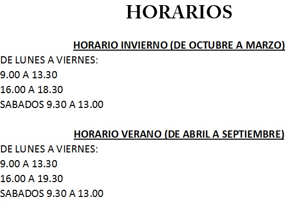 CAMBIO HORARIO